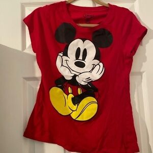 Mickey Mouse Red Shirt